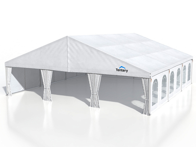 Двускатный шатер 15х15