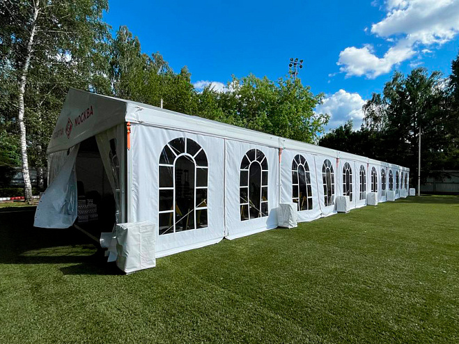 Двускатный шатер 10х30