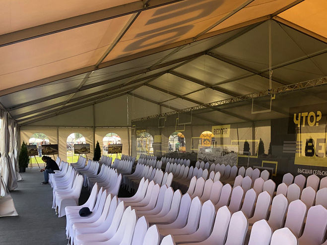 Двускатный шатер