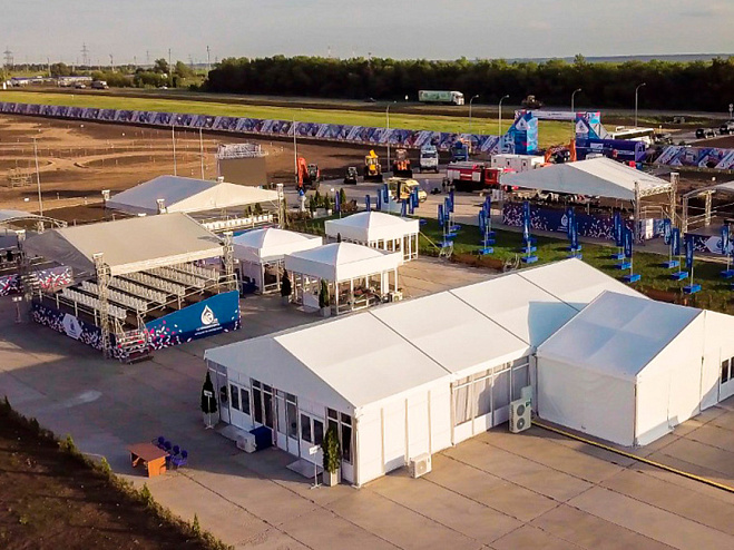 Двускатный шатер 10х20