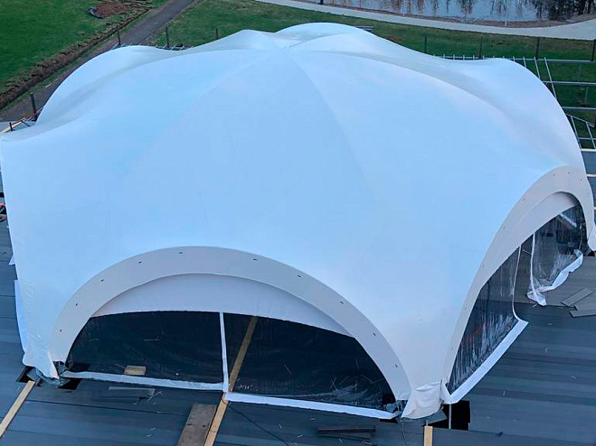 Гексагональный шатер 16х14