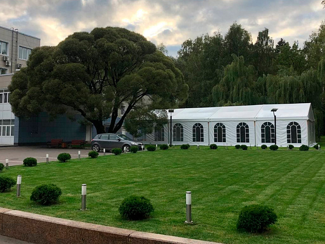 Двускатный шатер 10х20