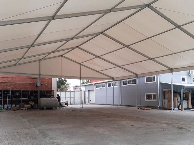 Двускатный шатер 15х20