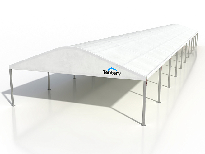 Тентовый ангар 10х50