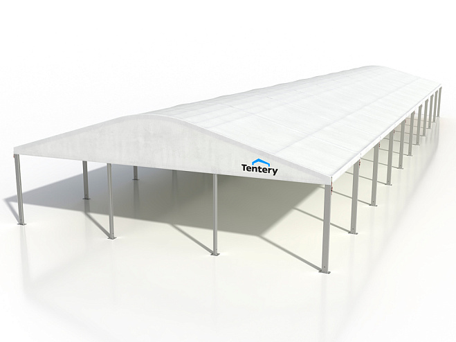 Тентовый ангар 15х50
